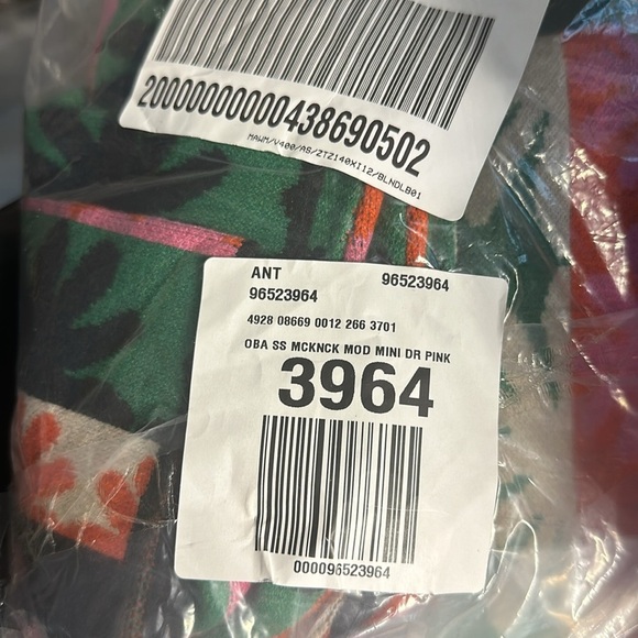 NWT Anthropologie The Nina Short-Sleeve Mock-Neck Mod Mini Dress - Multiple🟤🥨 - Picture 11 of 12